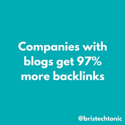 Blogging and Backlinks