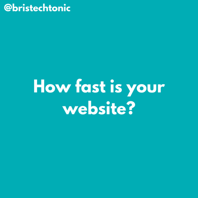 How fast is your website