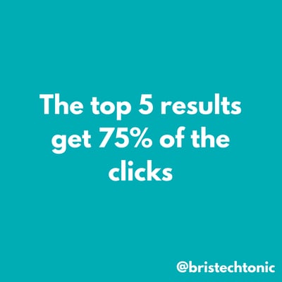 Why you should strive for the top 5