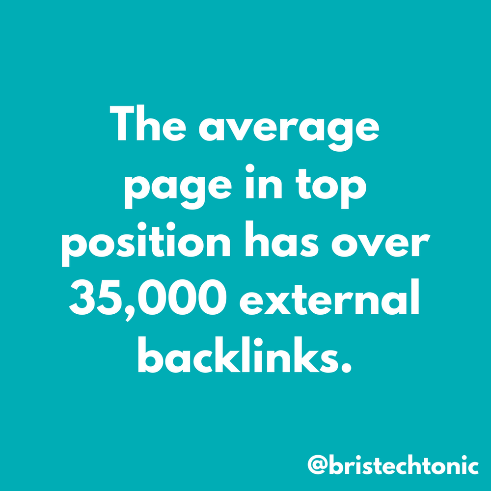 Backlinks and Ranking
