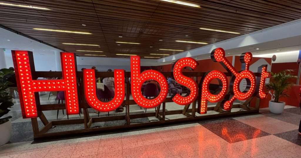 HubSpot Inbound light display