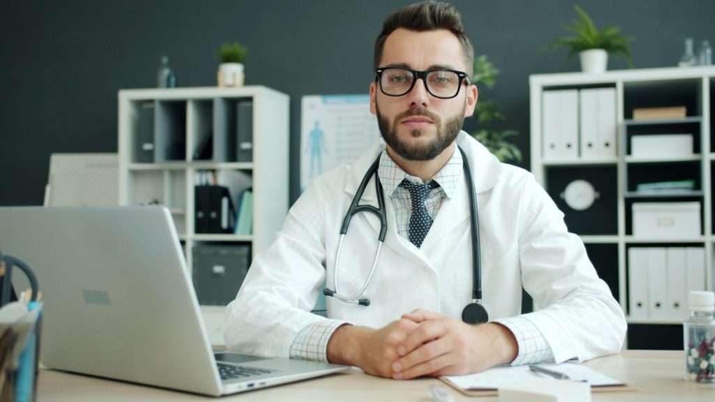 Specialist clinic consultation room