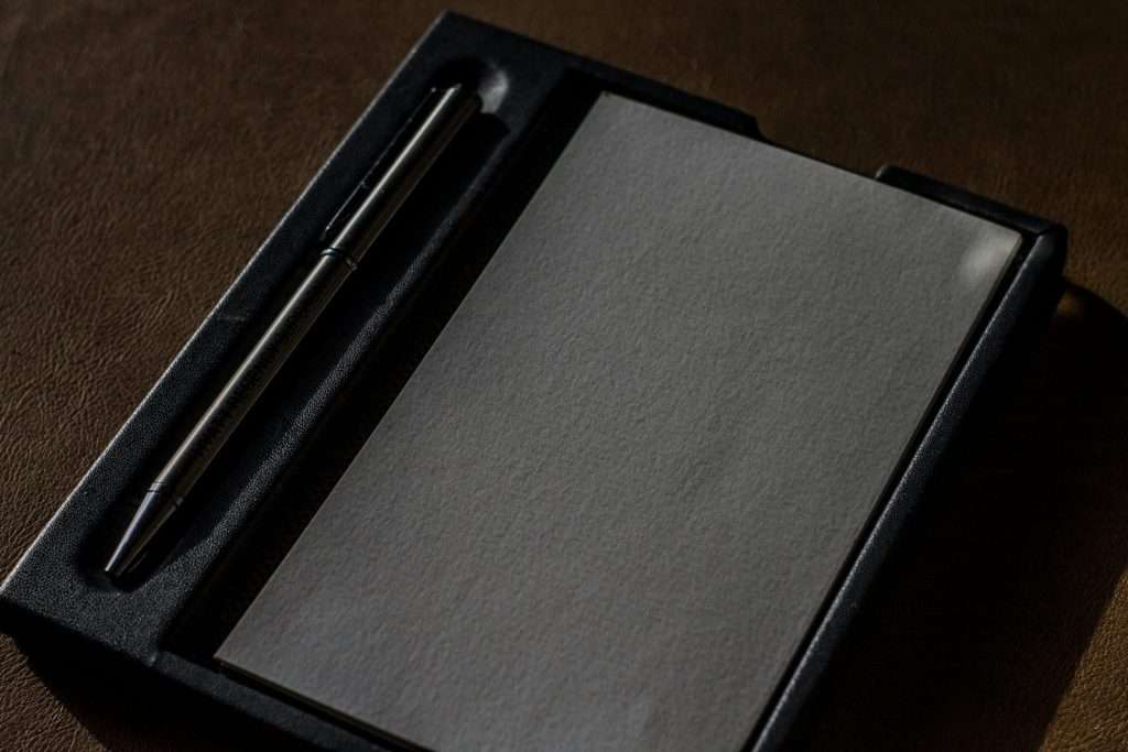 Notepad with questions