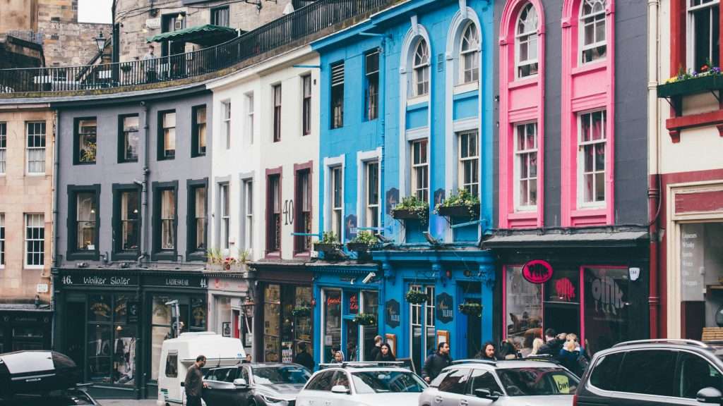 unsplash edinburgh high street